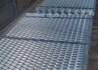فولاد ضد زنگ PVC پوشش داده شده صفحه شبکه فلزی گسترش یافته 0.8m عرض