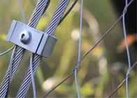 مش کابل فولاد ضد زنگ انعطاف پذیر مدت زمان طولانی را برای امنیت پارک تفریحی استفاده می کند