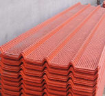 پانل های نرده ای ضد باد کنترل گرد و غبار مواد ورق فولادی سوراخ دار