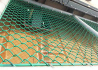 Diamond Hole Helideck Safety Net Warship Platform Fence 316 Wire Steel Stainless
