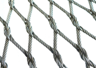 توری طناب سیمی از جنس استنلس استیل 7 × 19 گره دار با استحکام بالا 316