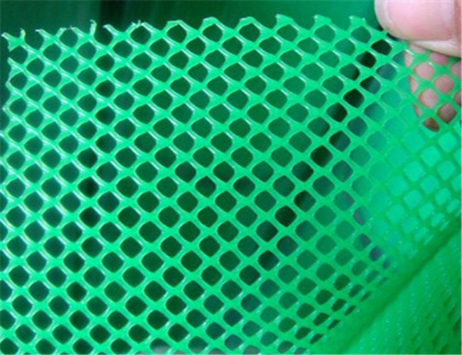مش شش ضلعی سبز پلاستیکی شش ضلعی HDPE برای استفاده از محافظت از چمن
