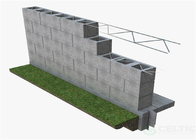 فاصله 40 سانتی متر نوع خرپا بلوک ساختمانی تقویت مش جوش داده شده