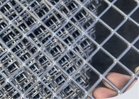 25mm سوراخ حصار گالوانیزه گسترده سیم فلزی میش 2m طول