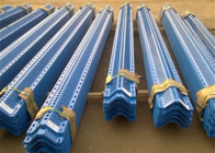 حداکثر 11.8m طول پنل های حصار ضد بادی پوشش پودری الکترواستاتیک