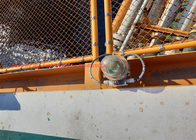نوع حصار زنجیری زرد و شبکه هلی دیک نصب نفتی دریایی