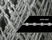 حصار سیم خاردار جوش داده شده ورق فولادی Q235 450MM-750MM ضد خوردگی