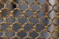توری فلزی حلقه ای زنجیر پارچه ای برای ساخت دکوراسیون بیرونی و داخلی