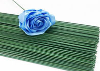 گل فروشی 18 برش سبز برش مستقیم 50 قطعه سیم با پوشش کاغذ به طول 60 سانتی متر