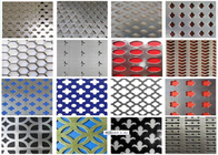 ورق های فلزی پانچ شده 5 میلی متری با الگوهای مختلف تزئینات داخلی یا خارجی