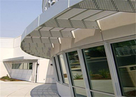 پانل های مشبک سوراخ دار سایبان آلومینیومی تزئینی به ضخامت 0.8 میلی متر