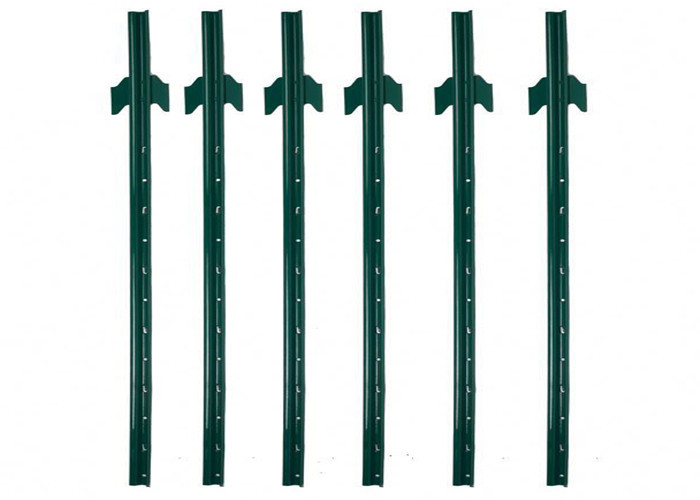 استفاده از حصار سبز رنگ شده 8 اینچی فولادی U Post ضد زنگ