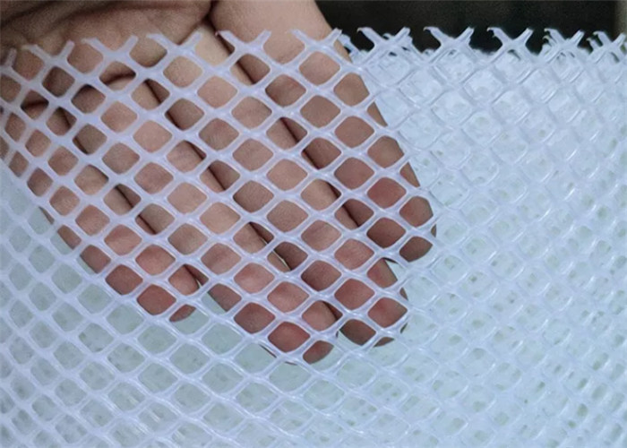 1.2 سانتی متر توری مشبک پلاستیکی سوراخ شش ضلعی نژاد آبزی پروری تخت