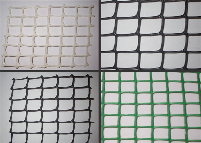 30 میلی متر پلاستیک پرورش توری شش ضلعی سیاه و سفید استفاده در صنایع شیمیایی