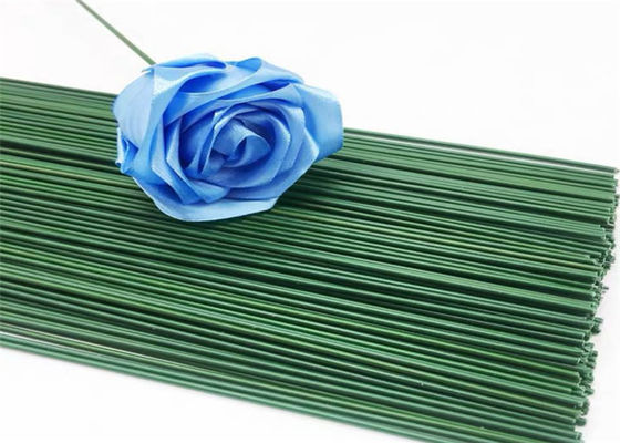 گل فروشی 18 برش سبز برش مستقیم 50 قطعه سیم با پوشش کاغذ به طول 60 سانتی متر
